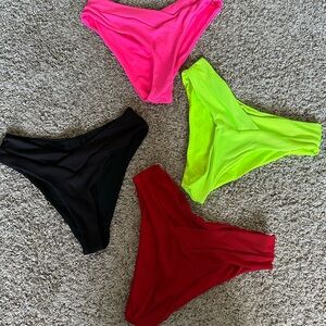4 bikini bottoms